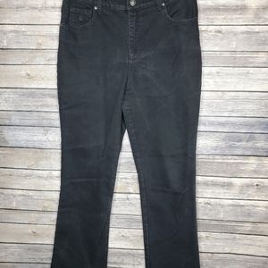 Gloria Vanderbilt Black Jeans